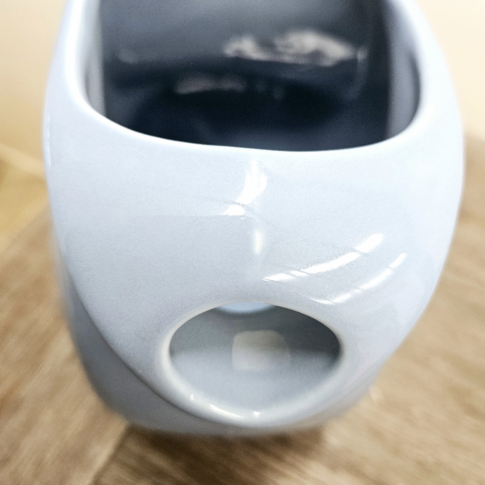 Vintage FIESTAWARE Ceramic Art Deco Style Large Disk Pitcher in Periwinkle Blue - Picture 9 of 12